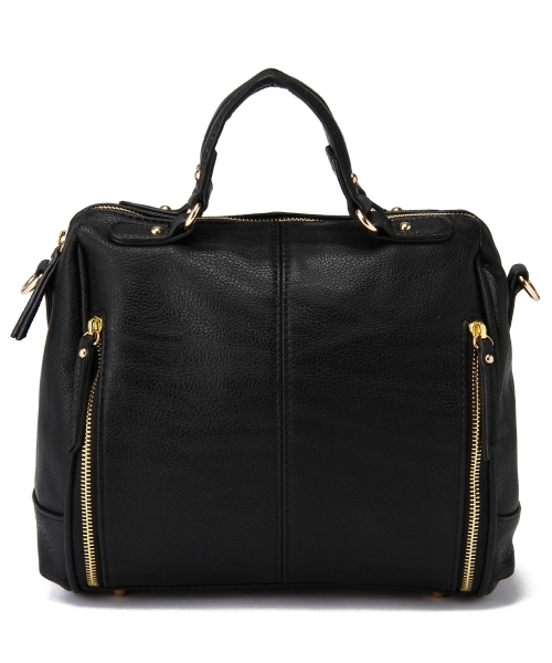 BEAUTY&YOUTH UNITED ARROWS（ビューティーアンドユースユナイテッドアローズ）の「BYSF フェイクジップ 2WAYボストンバッグ2 ◆（ボストンバッグ・レディース・ブラック/レッド/ベージュ/ワインレッド・フリー）」の6枚目の写真