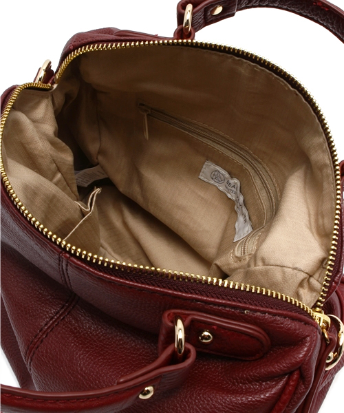 BEAUTY&YOUTH UNITED ARROWS（ビューティーアンドユースユナイテッドアローズ）の「BYSF フェイクジップ 2WAYボストンバッグ2 ◆（ボストンバッグ・レディース・ブラック/レッド/ベージュ/ワインレッド・フリー）」の17枚目の写真