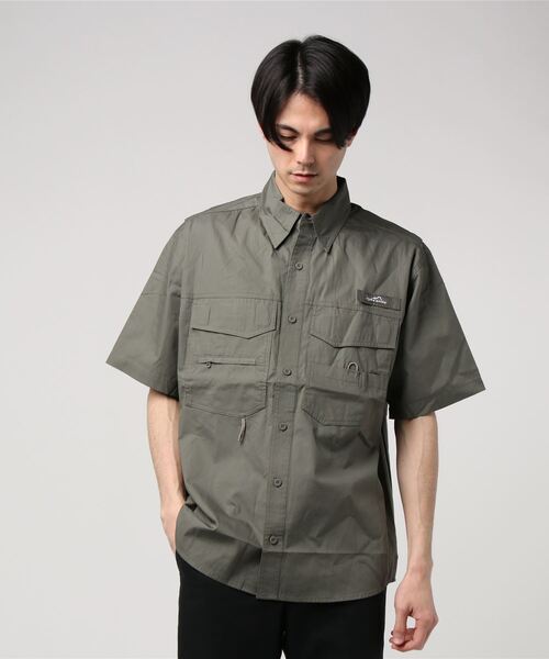 Eddie Bauer(エディーバウアー)の「【EDDIE BAUER/エディーバウアー】3.5oz S/S FISHING SHIRT (UN)(シャツ/ブラウス・メンズ・オリーブ/カーキ/ブルー/ホワイト・SMALL/MEDIUM)」の2枚目の写真