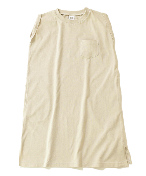 devirock（デビロック）の「ボックスタンクワンピース（ワンピース・キッズ・ブラック/ホワイト/モカ/スモークピンク/ラベンダー/ベージュ・110cm/150cm/140cm/120cm/160cm/100cm/130cm）」の21枚目の写真