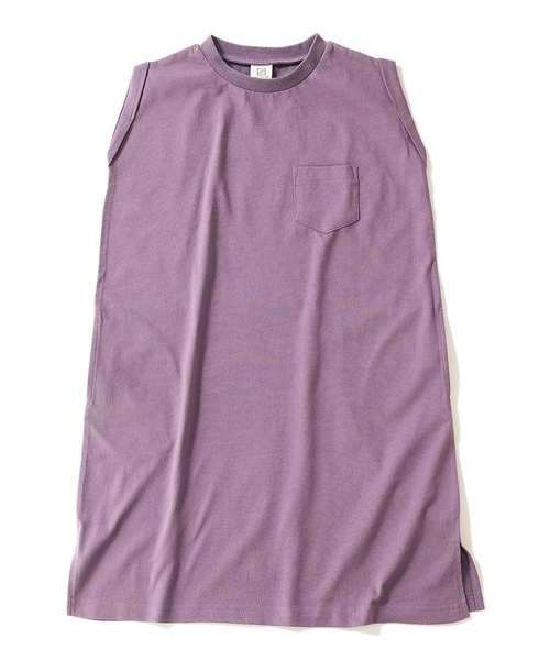 devirock（デビロック）の「ボックスタンクワンピース（ワンピース・キッズ・ブラック/ホワイト/モカ/スモークピンク/ラベンダー/ベージュ・110cm/150cm/140cm/120cm/160cm/100cm/130cm）」の20枚目の写真