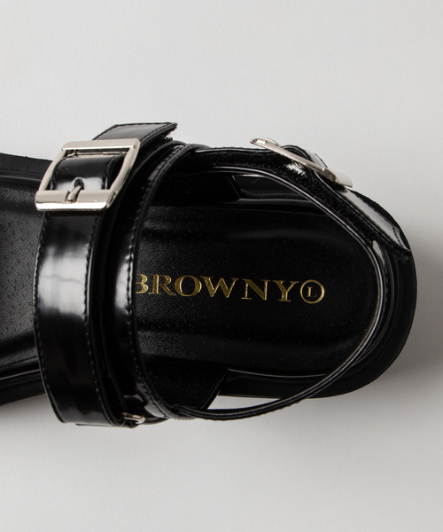 WEGO(ウィゴー)の「WEGO/厚底ベルトサンダル(サンダル・レディース・シルバー/ホワイト/ワイン/ブラック・LARGE/MEDIUM)」の13枚目の写真