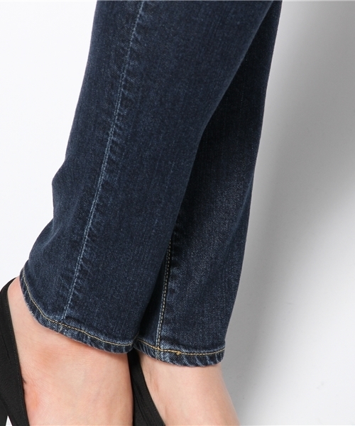 PLST（プラステ）の「テンセル混スーパースキニーデニムパンツ（デニムパンツ・レディース・ダークインディゴブルー・24inch/23inch/26inch/25inch）」の9枚目の写真