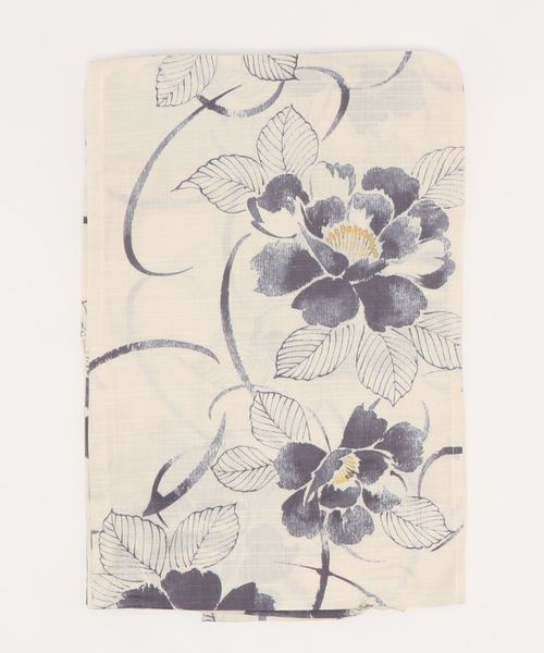 KOBE LETTUCE（コウベレタス）の「[浴衣単品]大人の花柄夏恋ゆかた（浴衣・レディース・グリーン系その他/ブルー系その他/ホワイト系その他2/ホワイト系その他3/ブルー系その他2/ホワイト系その他/パープル系その他/ホワイト系その他4/ブルー系その他3・FREE）」の4枚目の写真