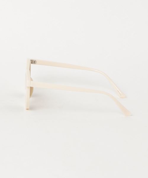 dictionary（ディクショナリー）の「【dictionary】ボストン カラー フレーム サングラス（サングラス・レディース・ベージュ/オフホワイト/オレンジ/ブラック/ブラウン/クリア・FREE）」の7枚目の写真