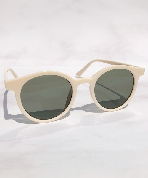 dictionary（ディクショナリー）の「【dictionary】ボストン カラー フレーム サングラス（サングラス・レディース・ベージュ/オフホワイト/オレンジ/ブラック/ブラウン/クリア・FREE）」の15枚目の写真