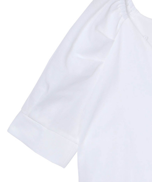 Ameri（アメリ）の「DECORATIVE BUTTON BLOUSE（シャツ/ブラウス