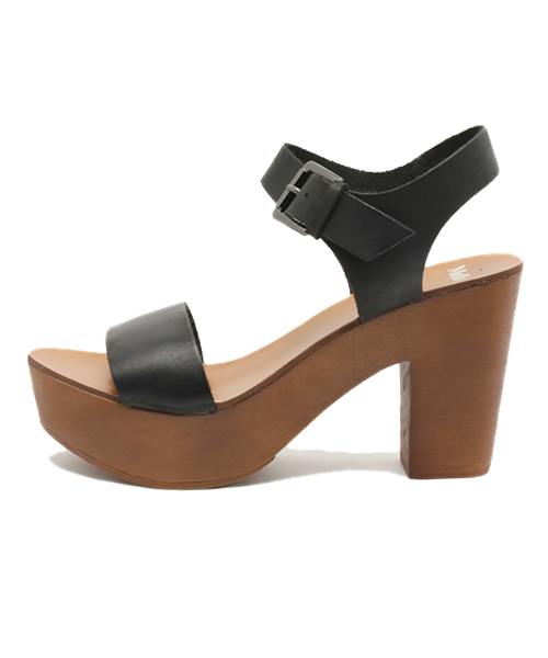 MIDWEST(ミッドウエスト)の「Mollini CALFアンクルベルトサンダル(サンダル・レディース・ブラック・37/38/36)」の9枚目の写真