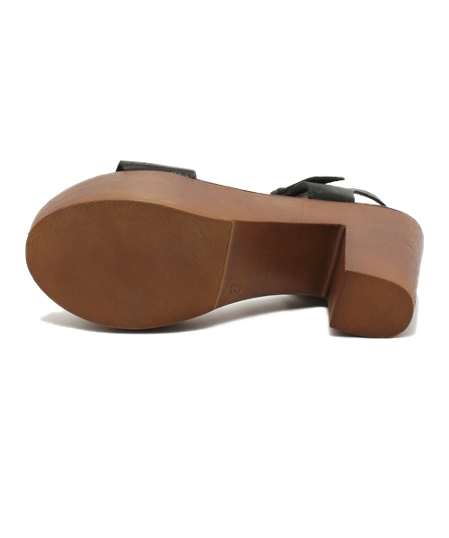 MIDWEST(ミッドウエスト)の「Mollini CALFアンクルベルトサンダル(サンダル・レディース・ブラック・37/38/36)」の8枚目の写真