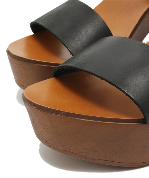 MIDWEST(ミッドウエスト)の「Mollini CALFアンクルベルトサンダル(サンダル・レディース・ブラック・37/38/36)」の5枚目の写真