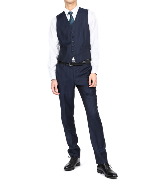 Paul Smith（ポールスミス）の「オルタネートストライプ 2Bスーツ 