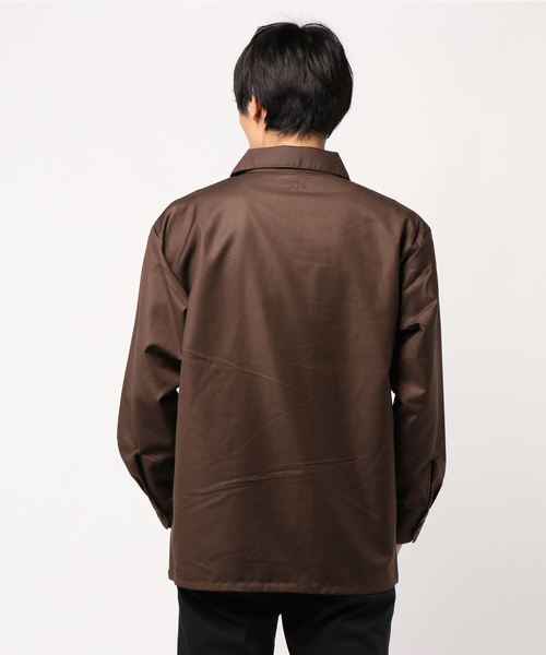 JUNRED（ジュンレッド）の「TRダブルフラップポケットシャツ（シャツ/ブラウス・メンズ・ダークブラウン/ブラック/オレンジ・M/L）」の5枚目の写真