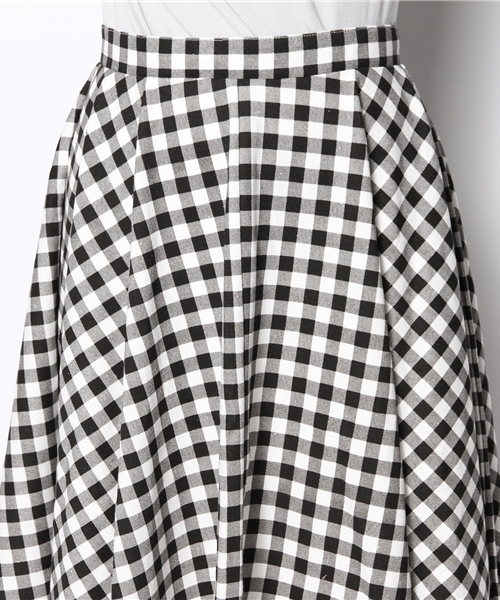 MOUSSY(マウジー)の「FLARED M/SK(スカート・レディース・ブラック系その他/ホワイト/イエロー・0/1/2)」の9枚目の写真