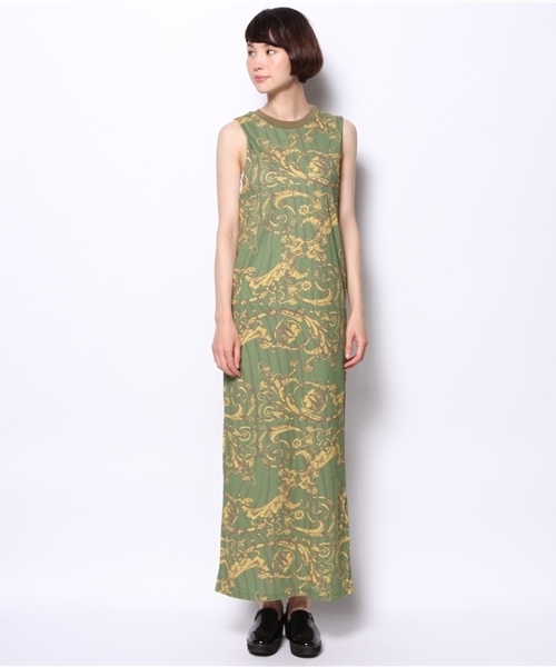 WHO'S WHO gallery（フーズフーギャラリー）の「【DRESSCAMP×WHO'S WHO gallery】総柄ワンピース（ワンピース・レディース・その他21/ブラック・FREE）」の5枚目の写真