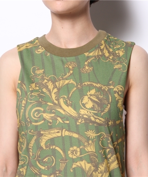 WHO'S WHO gallery（フーズフーギャラリー）の「【DRESSCAMP×WHO'S WHO gallery】総柄ワンピース（ワンピース・レディース・その他21/ブラック・FREE）」の8枚目の写真