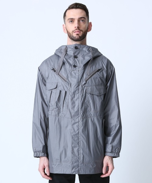 WHITE MOUNTAINEERING（ホワイトマウンテニアリング）の「【White Mountaineering】アノラックパーカー / WM1973201（パーカー・メンズ・ブラック/グレー・1/2/0/3）」の9枚目の写真