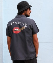 TMT | 【なにわ男子　西畑大吾さん着用】CIGAR BACK-PRINT RAYON S/SL SHIRTS(シャツ/ブラウス)