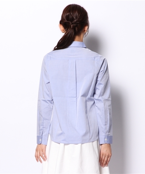 DISCOAT（ディスコート）の「【Discoat】ブロードレギュラーシャツ（シャツ/ブラウス・レディース・サックスブルー/その他18・ﾌﾘ-）」の10枚目の写真