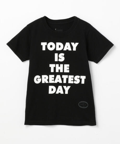 TOMORROWLAND （トゥモローランド）の「TANGTANG ロゴTシャツ（Tシャツ/カットソー・キッズ・ホワイト/ブラック/シャーベット・100/110/120）」の2枚目の写真