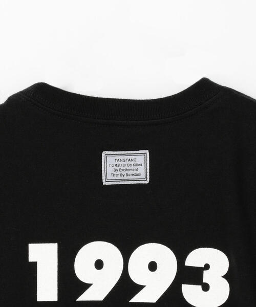 TOMORROWLAND （トゥモローランド）の「TANGTANG ロゴTシャツ（Tシャツ/カットソー・キッズ・ホワイト/ブラック/シャーベット・100/110/120）」の7枚目の写真