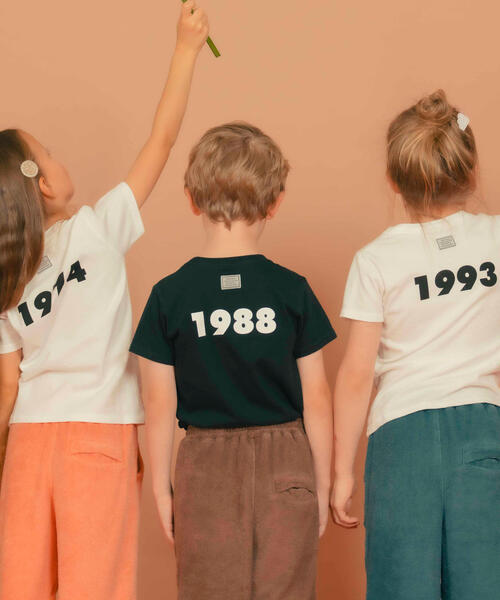 TOMORROWLAND （トゥモローランド）の「TANGTANG ロゴTシャツ（Tシャツ/カットソー・キッズ・ホワイト/ブラック/シャーベット・100/110/120）」の10枚目の写真