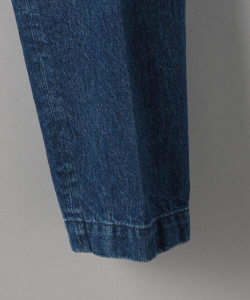 【22AW】LOEFF ロエフ 13OZ デニムスラックスパンツ ジーンズ 青 22AW】LOEFF ロエフ 13OZ デニムスラックスパンツ ジーンズ 青