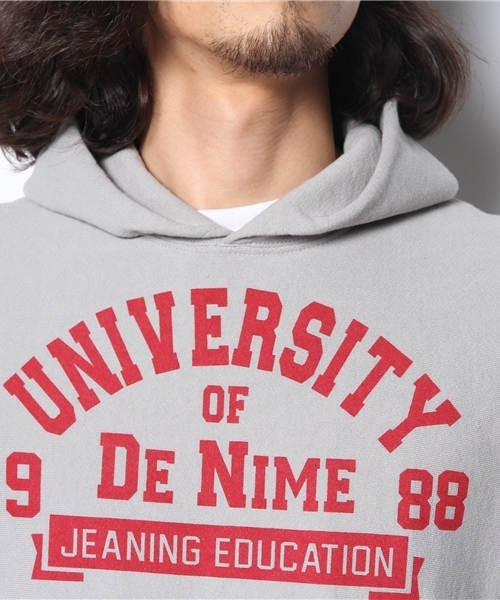 Denime（ドゥニーム）の「BASIC SWEAT PK UNIV（パーカー・メンズ・ネイビー/グレー/グリーン・MEDIUM/SMALL/LARGE）」の8枚目の写真