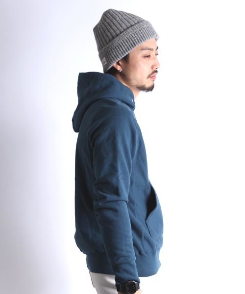 Denime（ドゥニーム）の「BASIC SWEAT PK UNIV（パーカー・メンズ・ネイビー/グレー/グリーン・MEDIUM/SMALL/LARGE）」の15枚目の写真