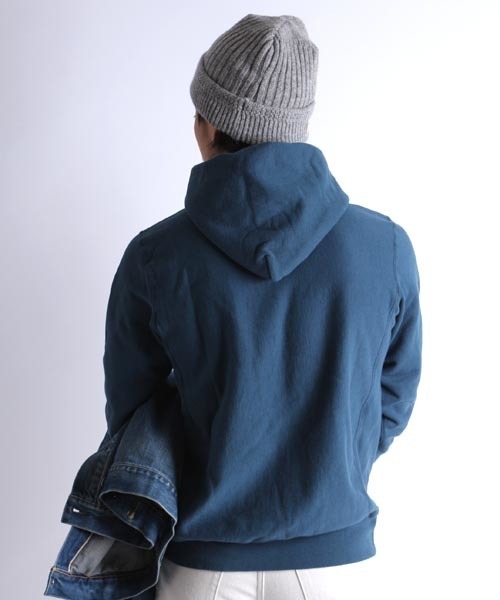 Denime（ドゥニーム）の「BASIC SWEAT PK UNIV（パーカー・メンズ・ネイビー/グレー/グリーン・MEDIUM/SMALL/LARGE）」の16枚目の写真