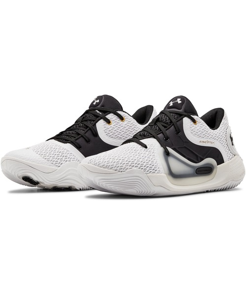 UNDER ARMOUR(アンダーアーマー)の「UAスポーン2(バスケットボール/メンズ)(その他シューズ・メンズ・ブラック/ホワイト/レッド・28.0cm/23.0cm/24.5cm/24.0cm/25.5cm/25.0cm/26.5cm/26.0cm/27.5cm/27.0cm/23.5cm/29cm/28.5cm)」の2枚目の写真