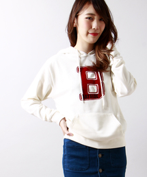 WEGO | WEGO/イニシャルワッペンパーカー(パーカー)