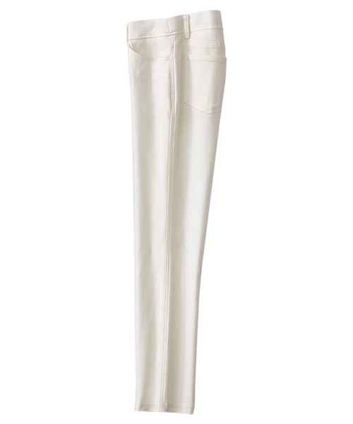 BELLUNA PLUS（ベルーナ）の「ストレッチ美脚切替アンクルパンツ股下６０cm（その他パンツ・レディース・ブラック/ベージュ/オフホワイト/グレー系その他/ストライプ/チェック/その他/グレー/その他2/グレー系その他2・SMALL/MEDIUM/LARGE/X-LARGE）」の11枚目の写真