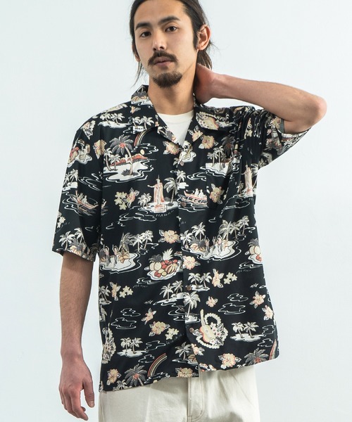 日本製 オープンカラー アロハシャツ シャツ ブラウス Audience オーディエンス のファッション通販 Zozotown