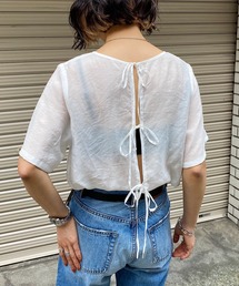 PAGEBOY | バックリボンブラウス(シャツ/ブラウス)