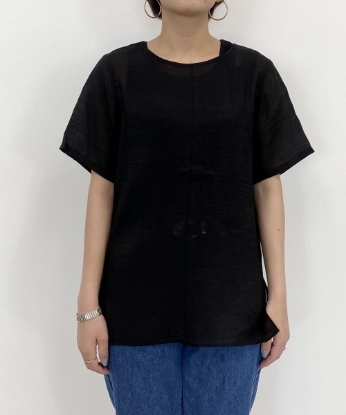 PAGEBOY（ページボーイ）の「バックリボンブラウス（シャツ/ブラウス・レディース・ブラック/ブラウン/オフホワイト・FREE）」の15枚目の写真