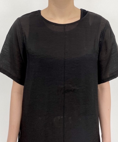 PAGEBOY（ページボーイ）の「バックリボンブラウス（シャツ/ブラウス・レディース・ブラック/ブラウン/オフホワイト・FREE）」の18枚目の写真