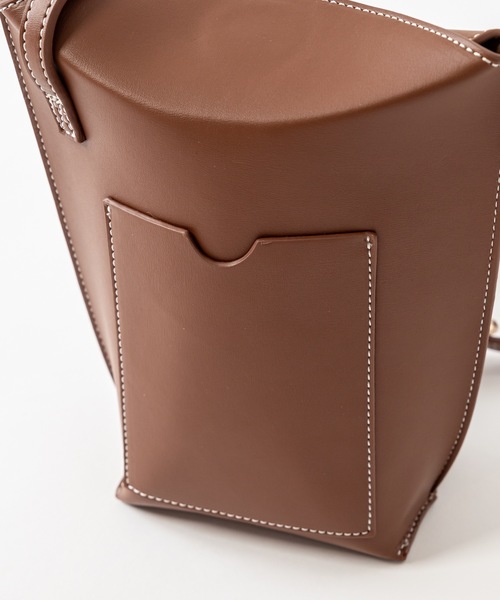 mystic（ミスティック）の「ステッチミニショルダーバッグ（ショルダーバッグ・レディース・ブラック/ブラウン/アイボリー・FREE）」の11枚目の写真