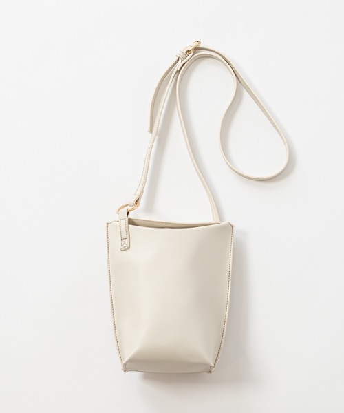 mystic（ミスティック）の「ステッチミニショルダーバッグ（ショルダーバッグ・レディース・ブラック/ブラウン/アイボリー・FREE）」の13枚目の写真