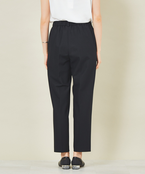 qualite（カリテ）の「ドライストレッチワイドパンツ（その他パンツ・レディース・ライトグレー/ブラック・40/38/36）」の12枚目の写真