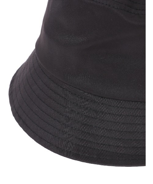 fifth（フィフス）の「シンプルバケットハット（キャップ・レディース・ブラック/アイボリー・FREE）」の7枚目の写真