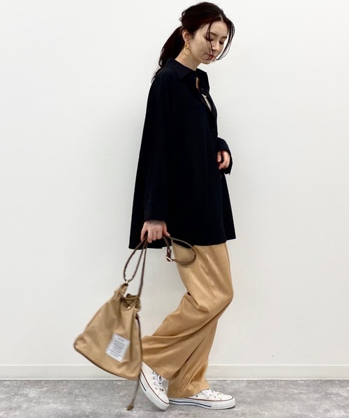 archives（アルシーヴ）の「ジャガードサテンイージーパンツ（その他パンツ・レディース・アイボリー/ベージュ/ブラウン・MEDIUM）」の15枚目の写真