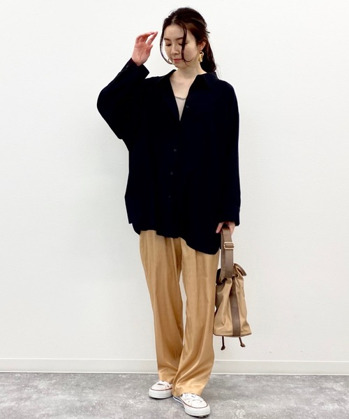 archives（アルシーヴ）の「ジャガードサテンイージーパンツ（その他パンツ・レディース・アイボリー/ベージュ/ブラウン・MEDIUM）」の16枚目の写真