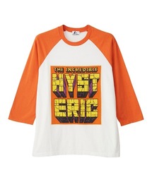 HYSTERIC GLAMOUR | HERO COMICS 7分袖Tシャツ(Tシャツ/カットソー)