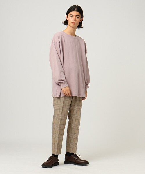 tk.TAKEO KIKUCHI(ティーケータケオキクチ)の「TH.クラッシックチェックパンツ(その他パンツ・メンズ・チャコールグレー/ベージュ系1・04/01/03)」の11枚目の写真