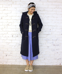 mystic | ひざ丈ダッフルコート(ダッフルコート)