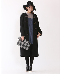 mystic | ひざ丈ダッフルコート(ダッフルコート)