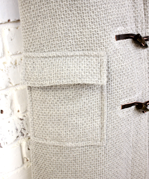 mystic（ミスティック）の「ひざ丈ダッフルコート（ダッフルコート・レディース・アイボリー/ブラック/グレー/ネイビー・FREE）」の9枚目の写真