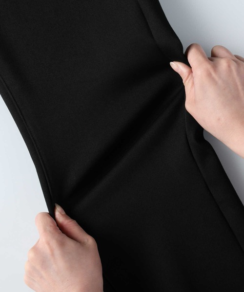 RAG MACHINE（ラグマシーン）の「【RAG MACHINE】「nobee」 楽伸びサテンフリースパンツ（その他パンツ・レディース・オリーブ/ブラック/ベージュ/ブラウン・M/L）」の10枚目の写真