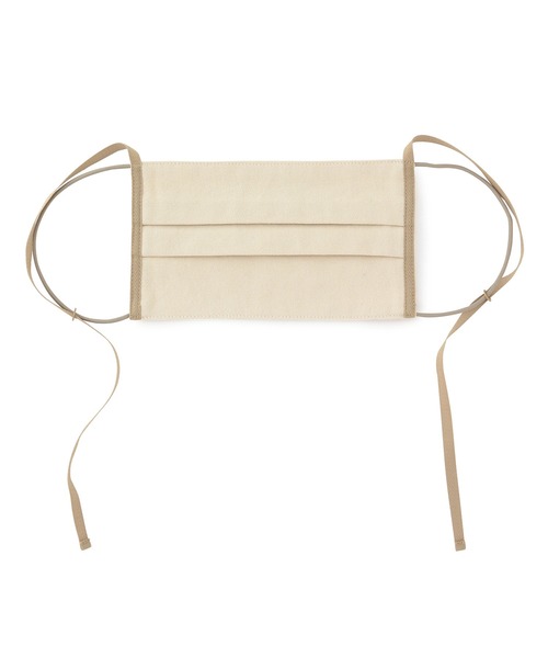 ADAM ET ROPE'(アダムエロペ)の「【WEB限定】イヤーリボンつきマスク(その他小物・レディース・ベージュ/オフホワイト/キナリ・FREE)」の7枚目の写真