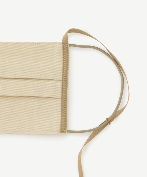 ADAM ET ROPE'(アダムエロペ)の「【WEB限定】イヤーリボンつきマスク(その他小物・レディース・ベージュ/オフホワイト/キナリ・FREE)」の13枚目の写真